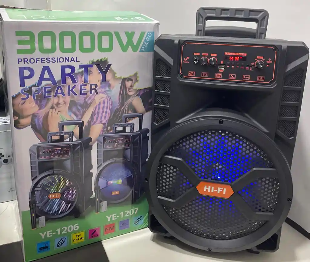 Parlante Radio Grande Colorful 30000w