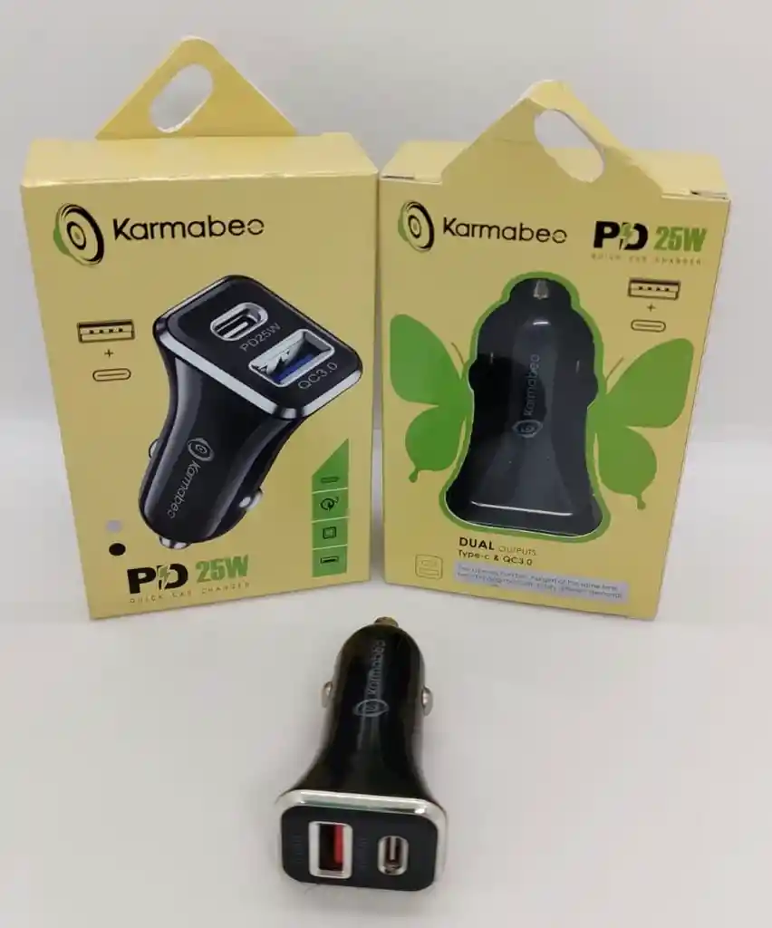 Cargador Carro Pluyin Cigarrera Karmabe