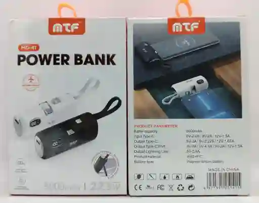 Power Bank Bateria Portatil Mtf 41 5000mah
