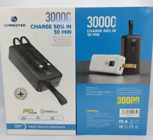 Power Bank Bateria Portatil Q97 30000mah