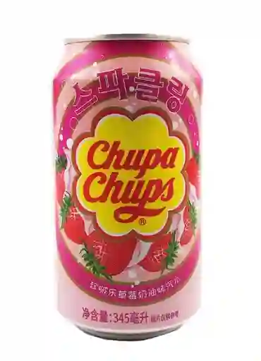 Chupa Chups Bebida Espumosa Fresa