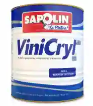 Vinilo Vinicryl De Sapolin Tipo 1 Color Blanco Real De 1 Galon