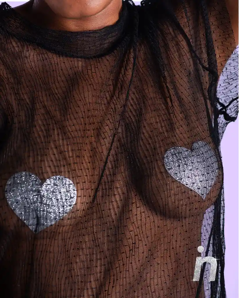 Kit Las Mujeres Ya No Lloran - Party Heart + Tatuajes Plateados Faciales