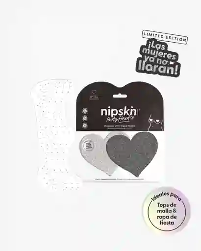 Kit Las Mujeres Ya No Lloran - Party Heart + Tatuajes Plateados Faciales