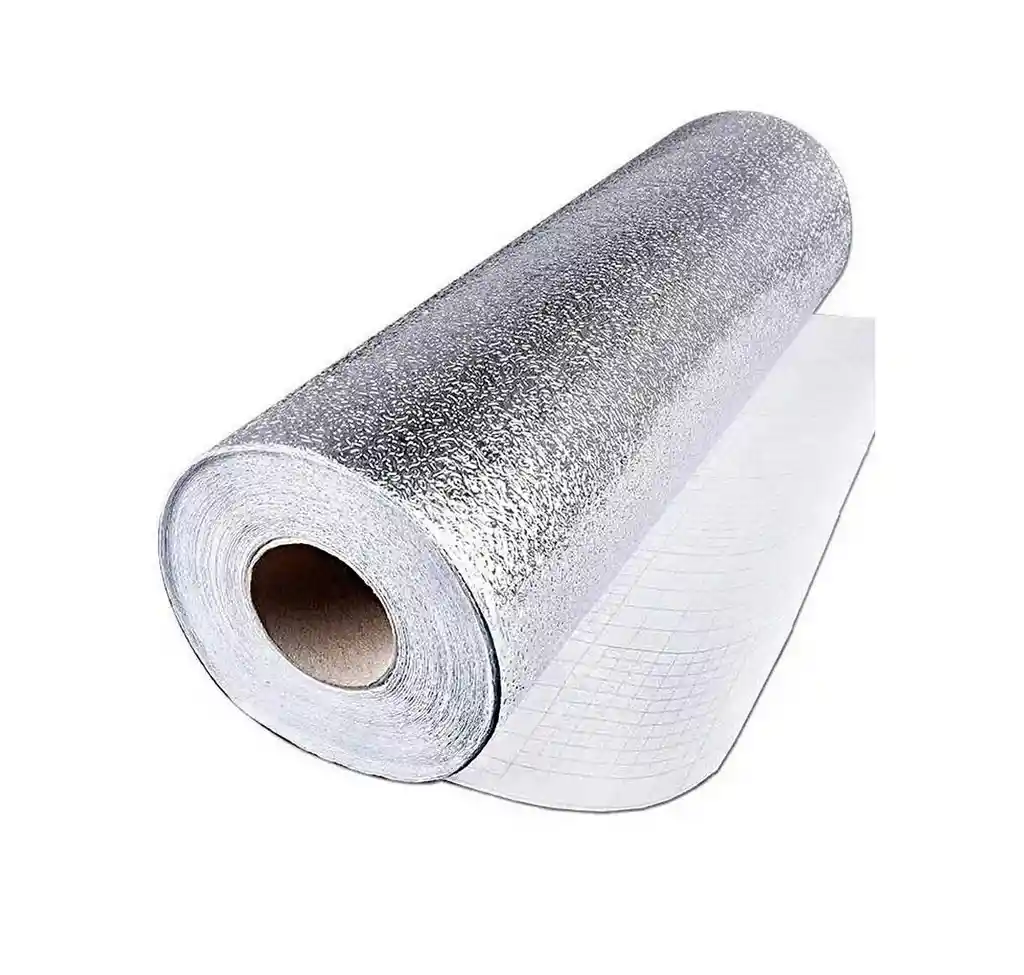 Adhesivo Vinilo Cocina Aluminio Impermeable Removible 3 Met