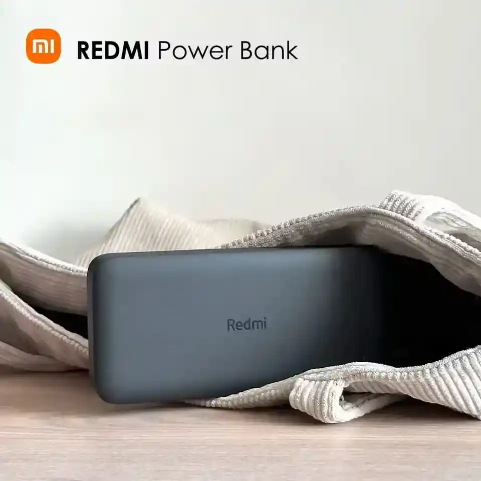 Power Bank Cargador Portátil 20000mah Xiaomi Redmi Power Bank 18w Usb-c