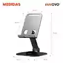 Base Soporte Para Celular Tablet Metalico Con Rotación 360 Oficina Corporativo