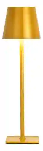 Lámpara Farol De Mesa Recargable Táctil 3 Tonos De Luz Dorado Innovo Home