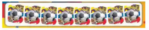 Feston Guirnalda Colombia Futbol Balon