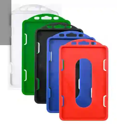 Escarapela Plástica Porta Carnet Vertical