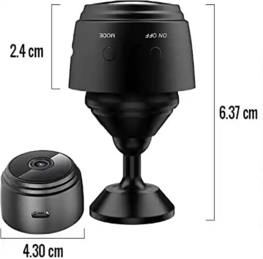 Camara Hd De Seguridad Wifi Espía