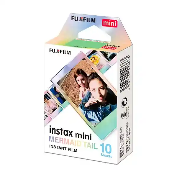 Pelicula Papel Fotografico Mini Instax Fujifilm Mermaid Tail