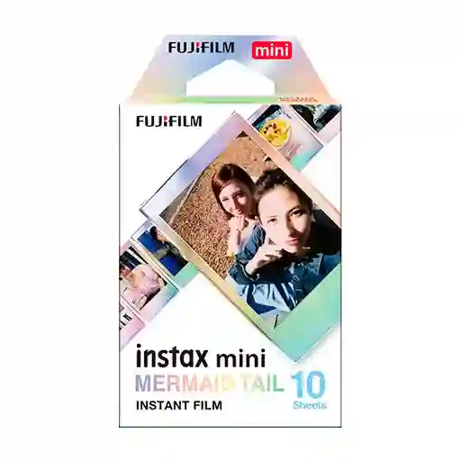 Pelicula Papel Fotografico Mini Instax Fujifilm Mermaid Tail