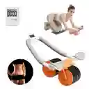 Rueda Abdominal De Rebote Abs Automático Con Soporte Entrenamiento Abdomen