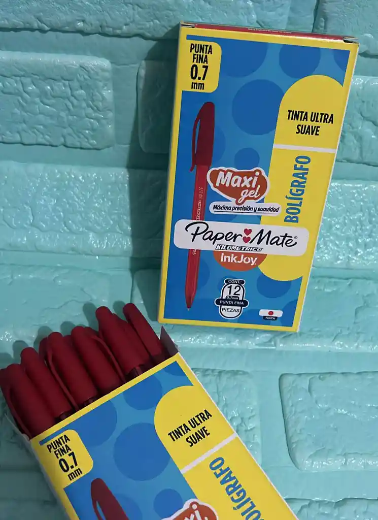 Lapicero Rojo Kilometrico 100 Unidad
