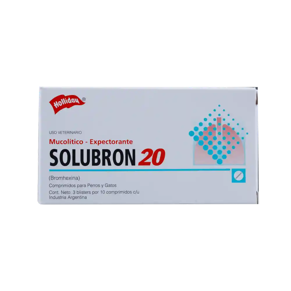 Solubron 20mg 10 Tabletas