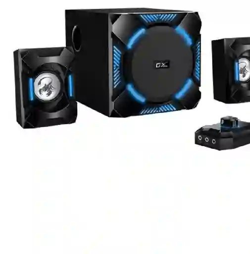 Parlante Genius Parlantes Sw-g2.1 1200 Negra 110v