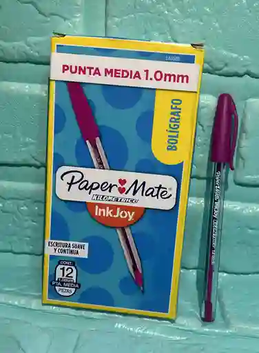 Lapicero Fucsia Kilometrico 100 Unidad