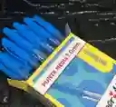 Lapicero Azul Claro Kilometrico 100 Caja X12 Unidades