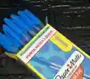 Lapicero Azul Claro Kilometrico 100 Caja X12 Unidades