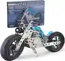 Juego Didáctico De Construcción Moto 140 Piezas Para Niños