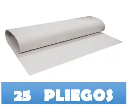 Papel Periódico Pliego X 25 Und