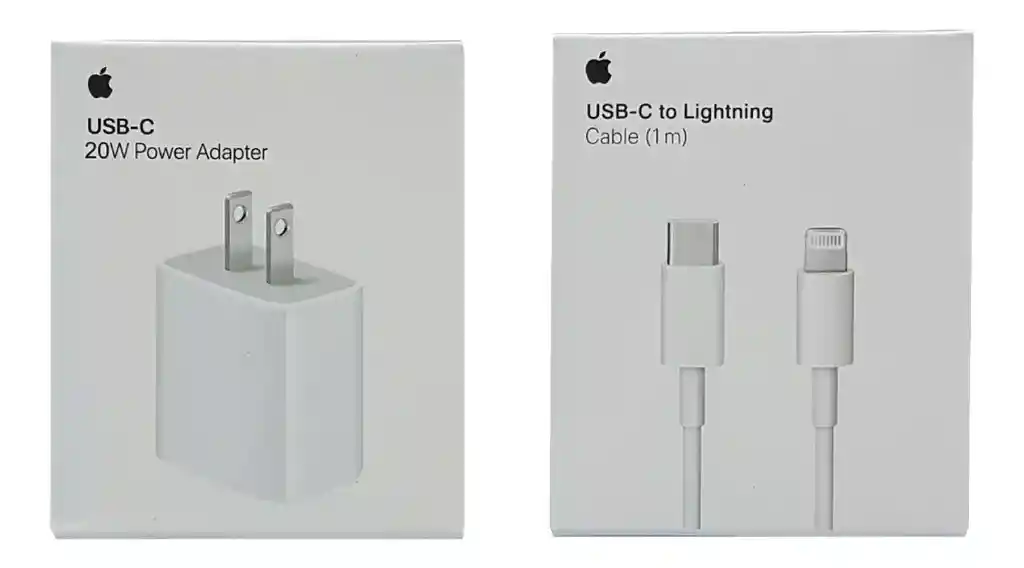 Cargador Original Apple 20w + Cable De 1m