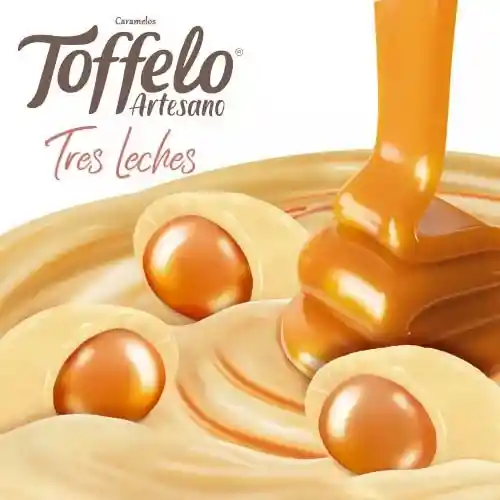 Dulce Toffelo Artesano 3 Leches X50