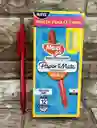 Lapicero Rojo Retractil Kilometrico Unidad