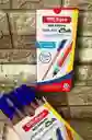 Lapicero Semigel Azul Offi Esco Caja X12 Unidades