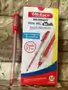 Lapicero Semigel Rojo Offi Esco Caja X12 Unidades