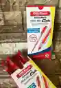 Lapicero Semigel Rojo Offi Esco Caja X12 Unidades