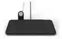 Cargador Base Inalambrica 4 In 1 Mophie Para 4 Dispositivos Color Negro Earbuds Y Apple Watch