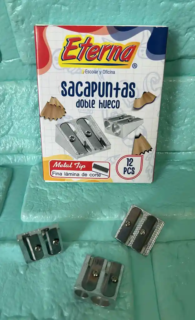 Sacapunta Metalico Doble Eterna