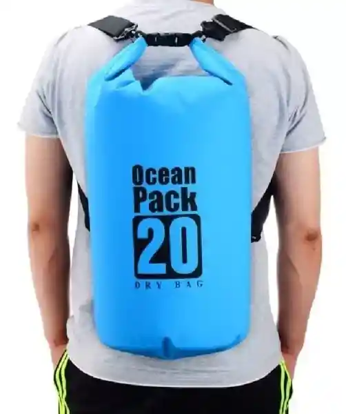 Bolsa Morral Maleta Seca Impermeable 20 Libras Profesional