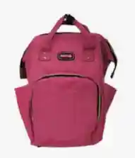 Pañalera Bolso Morral Materno De Bebe Fucsia (om)