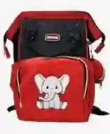 Pañalera Elefante +monedero (om) Rojo