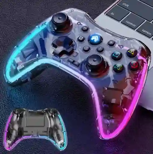Control Gamer Para Celular Multifunción Rgb