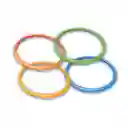 4 Anillos Flexibles De Agua Infantil Anillos De Buceo Para Piscina