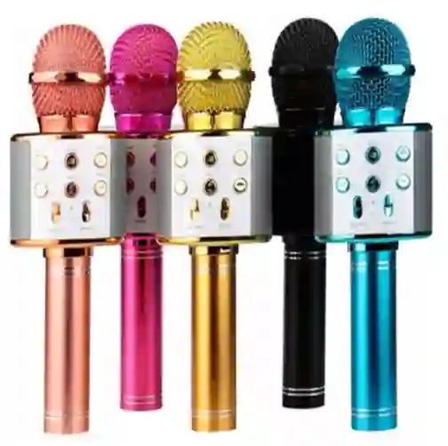 Micrófono Karaoke Bluetooth Ws 858
