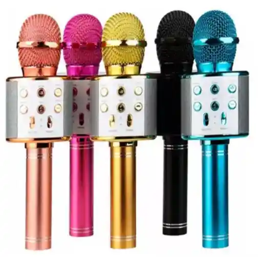 Micrófono Karaoke Bluetooth Ws 858