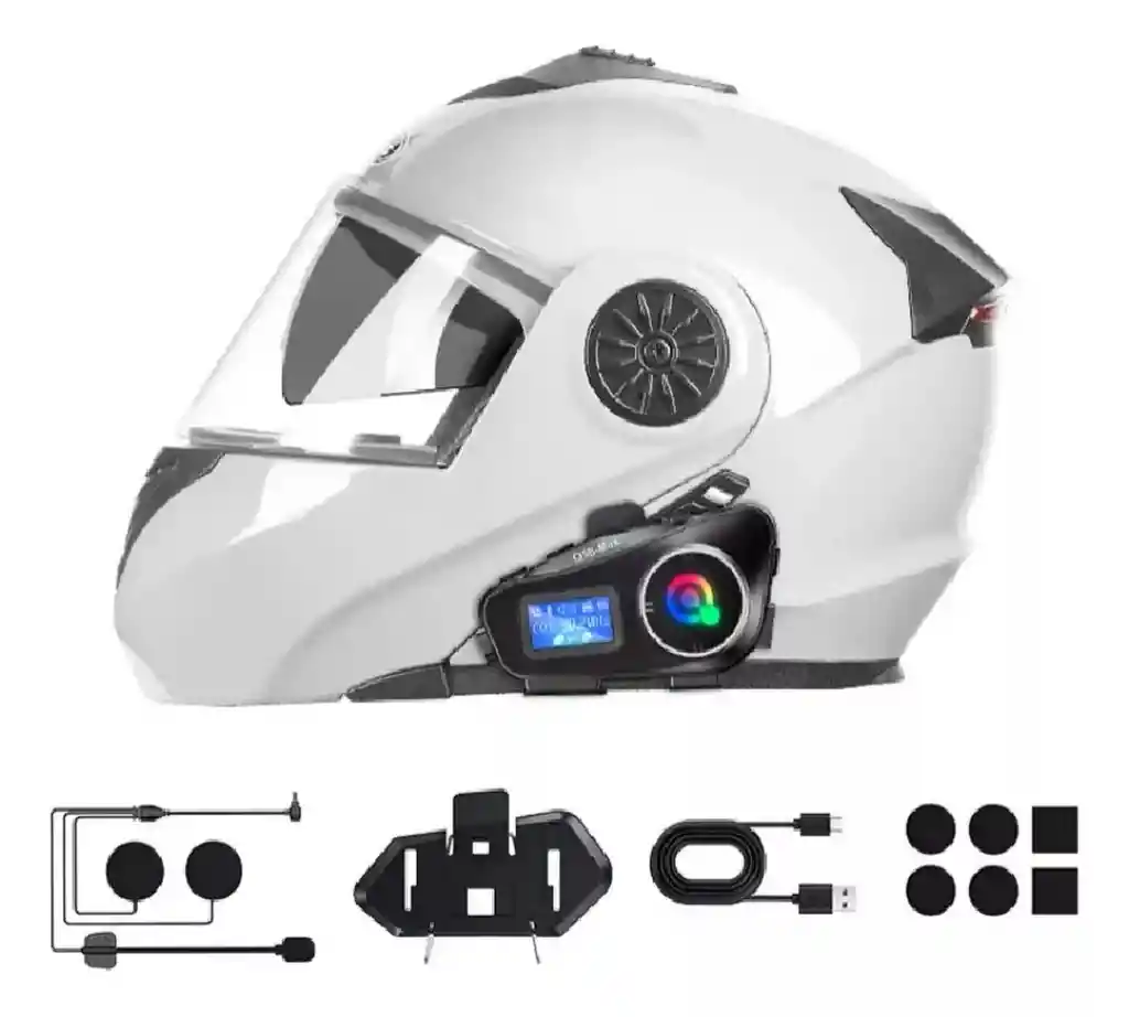 Intercomunicador Para Casco Moto Fm Bluetooth Q-58 Max