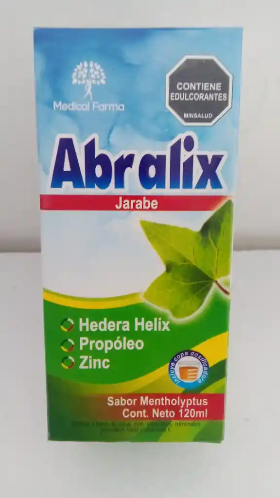 Abralix Jarabe (hedera Helix+propoleo+zinc) X 120 Ml