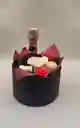 Bouquet Vino Y Rosas
