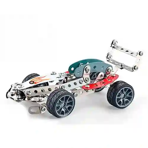 Juego Didáctico De Construcción Carro 146 Piezas Para Niños