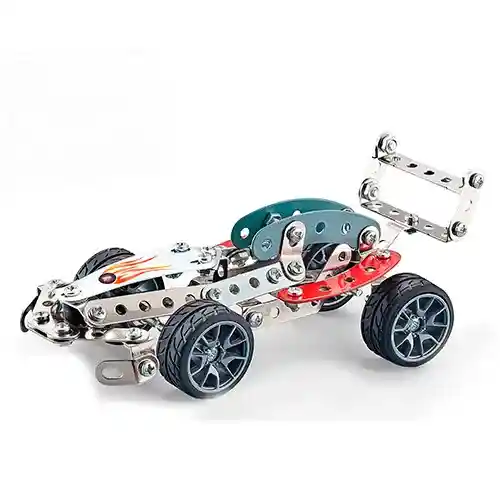 Juego Didáctico De Construcción Carro 146 Piezas Para Niños
