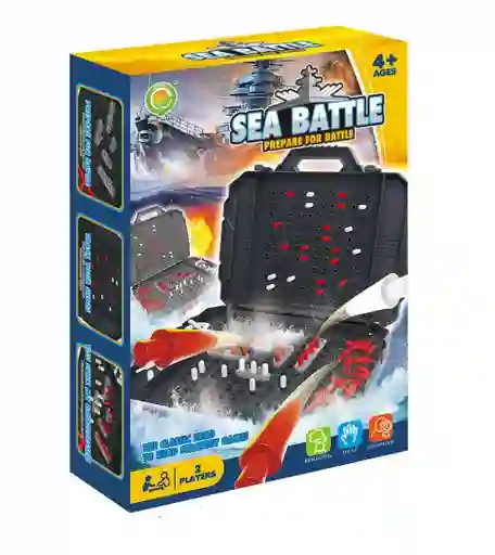 Juego De Mesa Didáctico Batalla Naval Para Niños