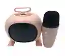 Mini Parlante Karaoke Recargable Inalambrico