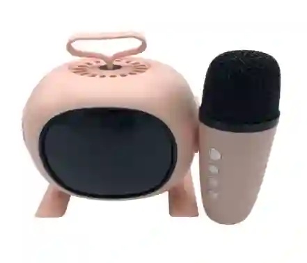 Mini Parlante Karaoke Recargable Inalambrico