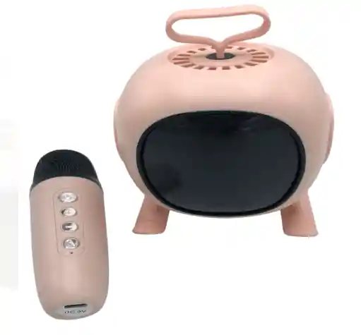 Mini Parlante Karaoke Recargable Inalambrico